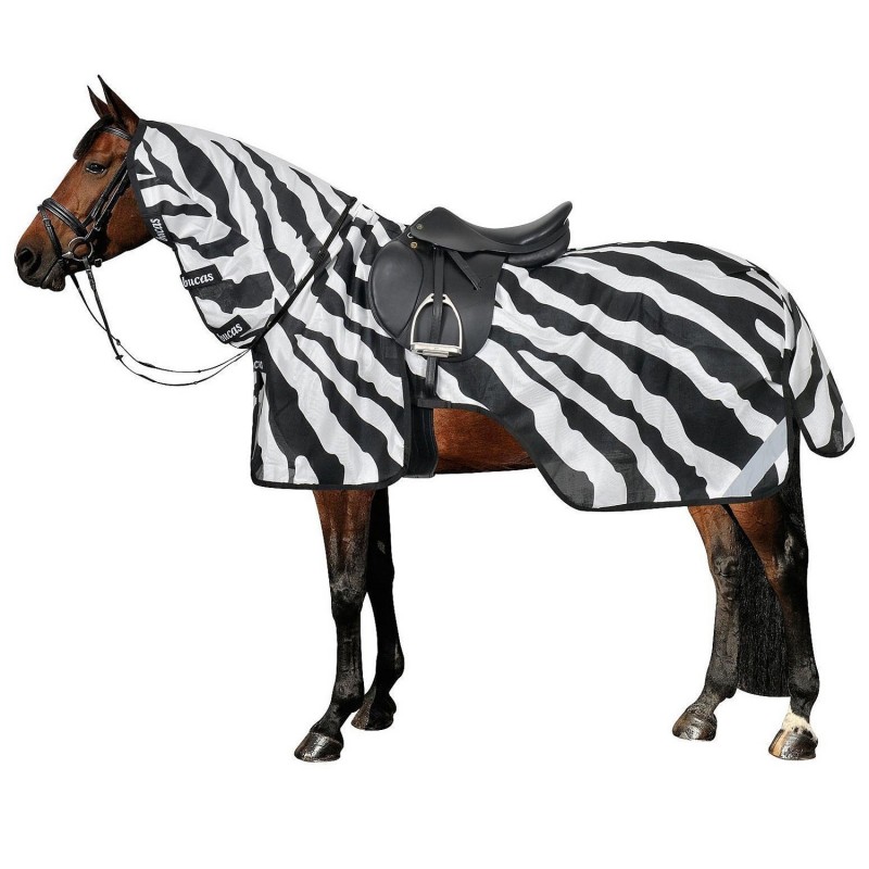 Couvre reins anti-mouches zebra Bucas 560