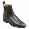 BOOTS A ELASTIQUES CUIR bout carré  PARIS  ELT  FdC