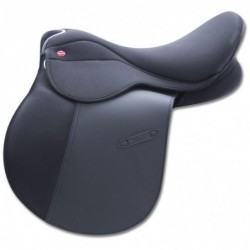 Selle mixte arçon large synthétique high tech - Waldhausen 