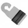 CONNECTEUR LITZCLIP POUR RUBAN/POIGNEE ( inox ) ( par 4 )