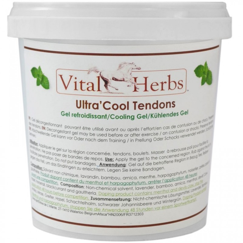 Gel tendons ultra cool 1kg Vital Herbs Gel tendons ultra cool 1kg Vital Herbs