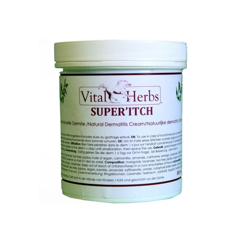 Super'itch crème naturelle dermite 500 ml 