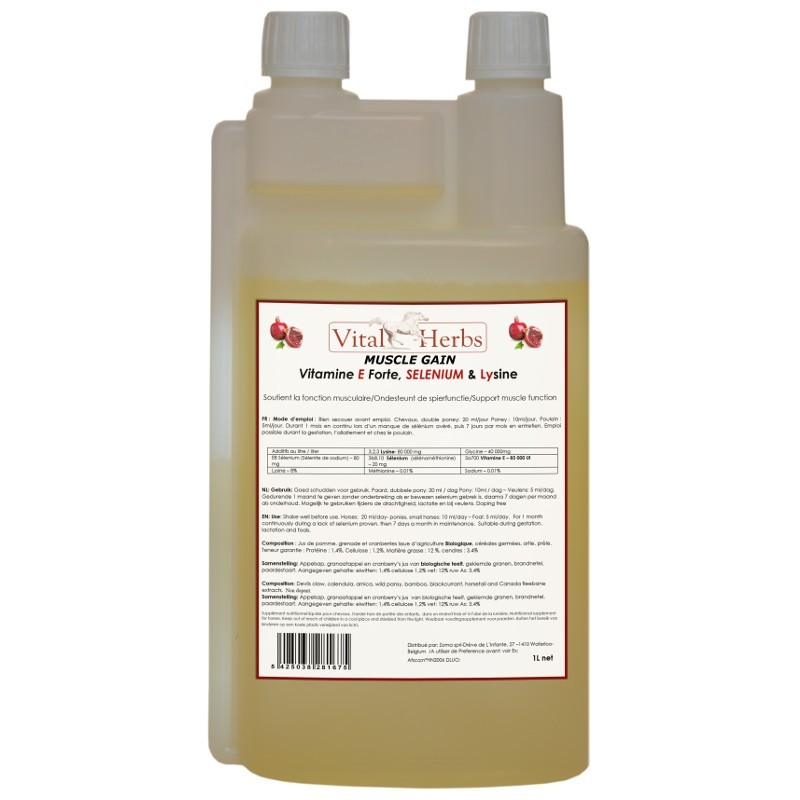 Harpagophytum Liquide Cheval : Complément Cheval Vital Herbs