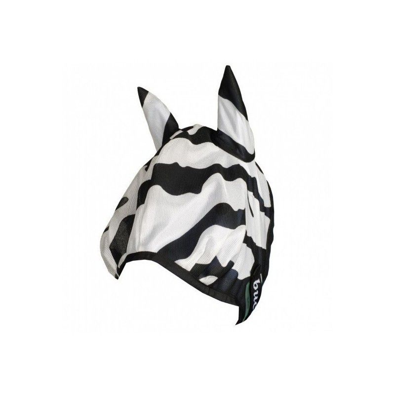 Masque cheval Zebra Buzz-off anti mouche et anti UV Bucas