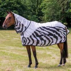 CHEMISE ANTI-MOUCHE  IMPER  A/ PROTEGE COU BUZZ-OFF  ZEBRA BUCAS 587