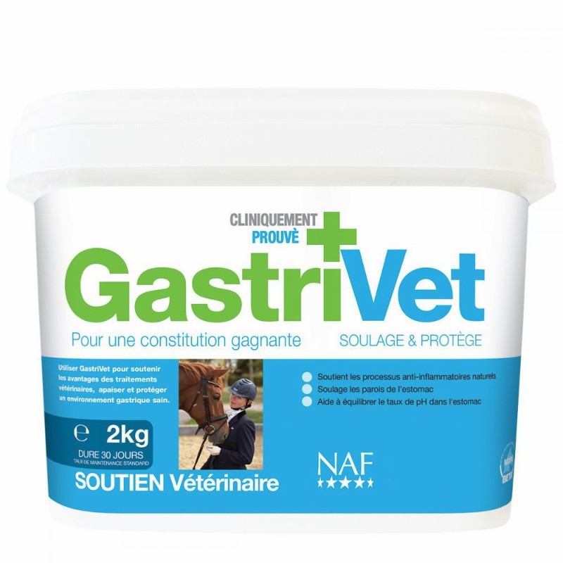 Naf GastriVet Granulés - Estomac cheval Naf GastriVet Granulés - Estomac cheval