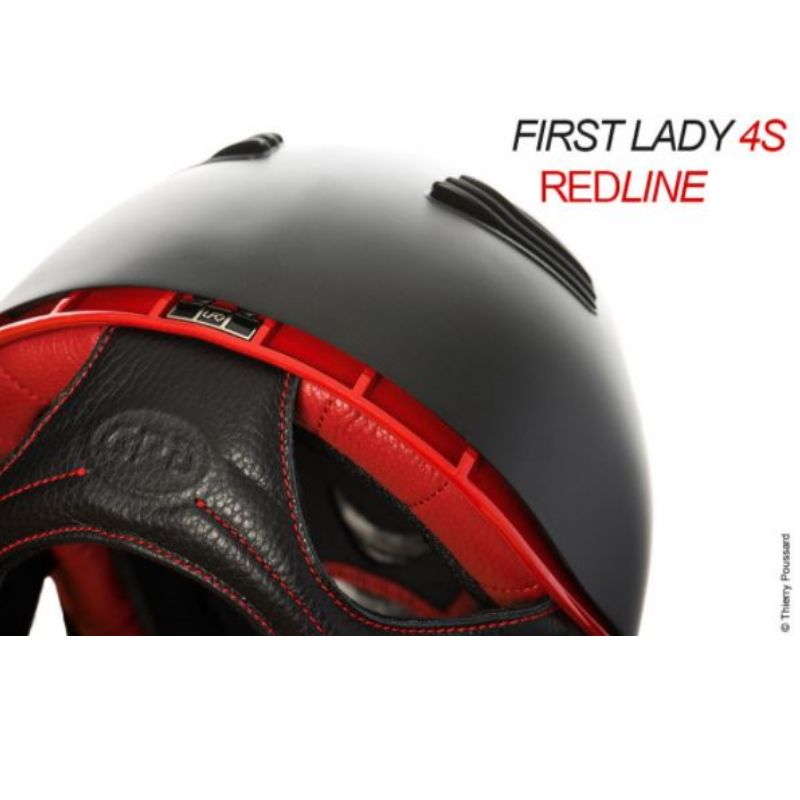 Casque / Bombe GPA first lady Leather