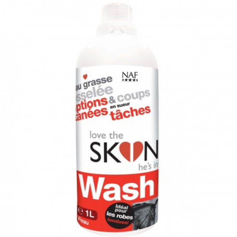 Solution lavante pour peau endommagée cheval Skin Wash Naf Solution lavante pour peau endommagée cheval Skin Wash Naf