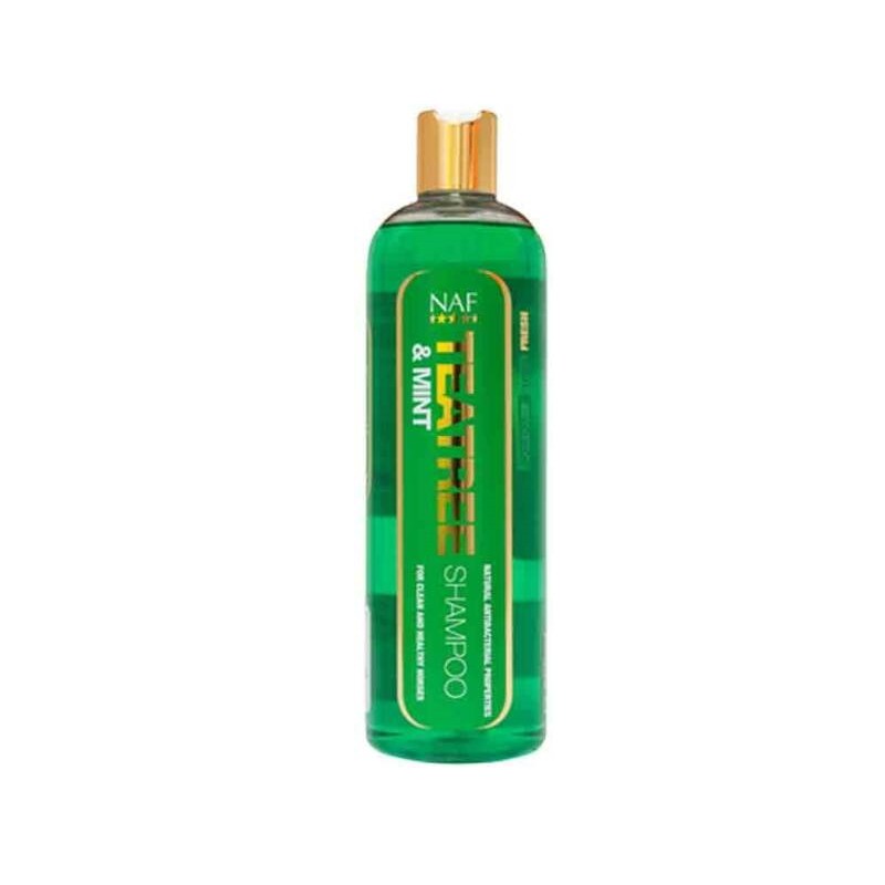 Shampoing désinfectant cheval Mint et Teatree Naf