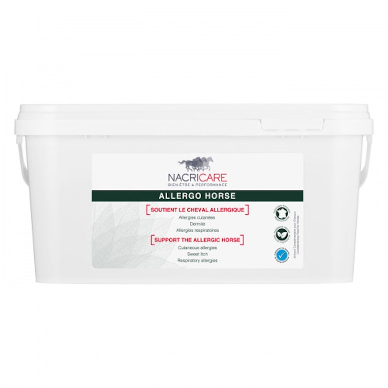 Allergo Horse Nacricare Allergie cheval Respiration et Peau Allergo Horse Nacricare Allergie cheval Respiration et Peau