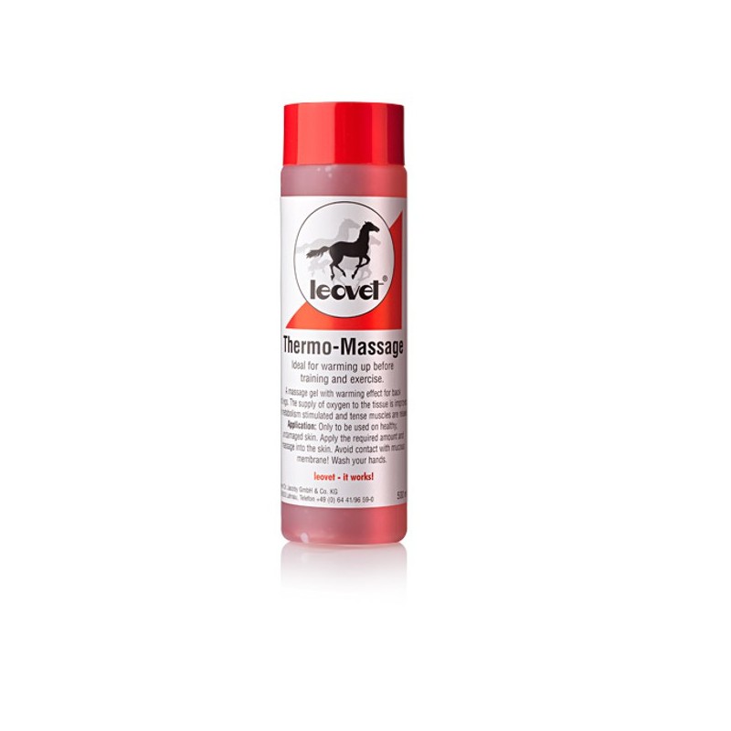 Thermo massage chauffant cheval Leovet