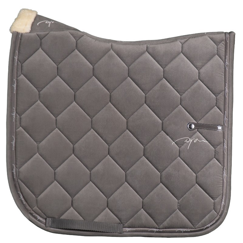 English Dressage Selle de cheval en cuir de vache avec revêtement intégral Noir 33 cm à 48,3 cm Siège 30,5 cm