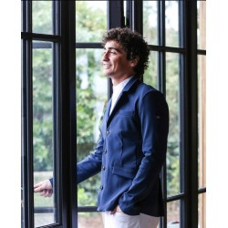 Veste de concours homme Jean Zip Free (compatible airbag) - Oscar et Gabrielle