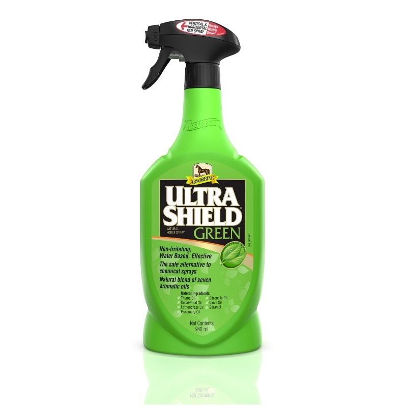 Spray Antimouches  ULTRA SHIELD Green spray Absorbine