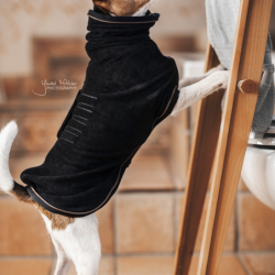 Manteau séchant serviette pour chien 