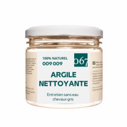 Argile nettoyante pour chevaux gris 067