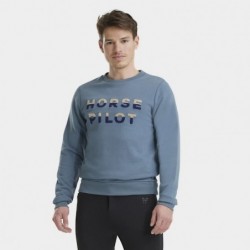 Sweat homme team Horse Pilot 2022 mon-cheval.fr