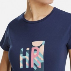 T-shirt anniversaire team femme Horse Pilot 2022 mon-cheval.fr