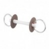 Mors de filet avec canon comfort, anneau 6 cm, doux, beris