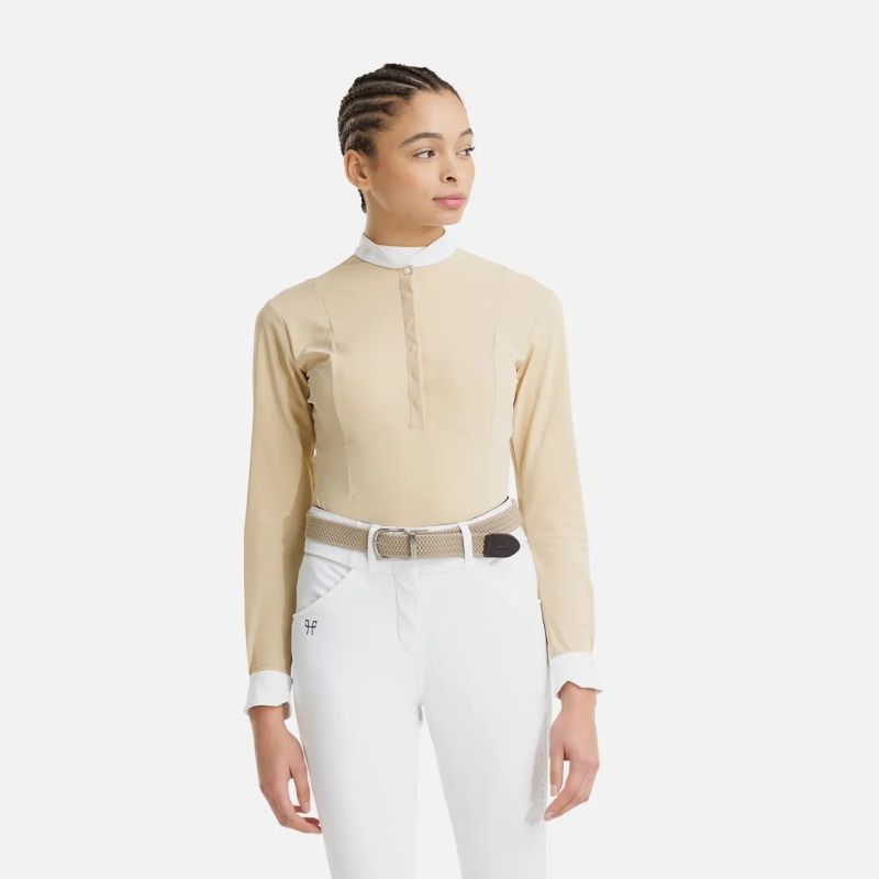 Chemise concours femme manches longues Aerolight Horse Pilot Chemise concours femme manches longues Aerolight Horse Pilot