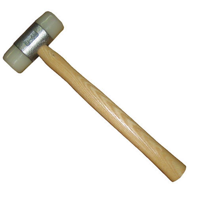 Mailloche de maréchal nylon 40mm Mailloche de maréchal nylon 40mm