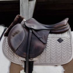 Tapis de selle cheval Skin Friendly Velvet Kentucky Horsewear