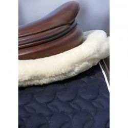 Sheepskin HalfPad Absorb amortisseur mouton chevaux Kentucky