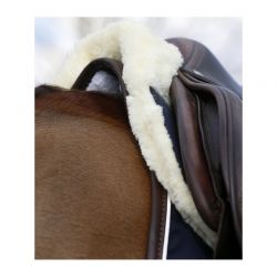 Sheepskin HalfPad Absorb amortisseur mouton chevaux Kentucky