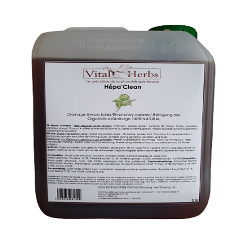 Hépa clean draineur liquide 2,5L Vital Herbs  
