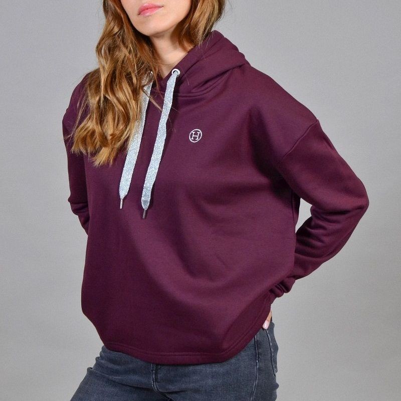 SWEAT À CAPUCHE ET COUPE CARRÉE - Marron | ZARA Canada SWEAT À CAPUCHE ET COUPE CARRÉE - Marron | ZARA Canada