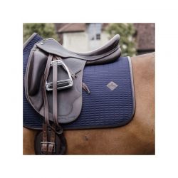 Saddle Pad Color Edition Leather Jumping tapis cuir chevaux Kentucky