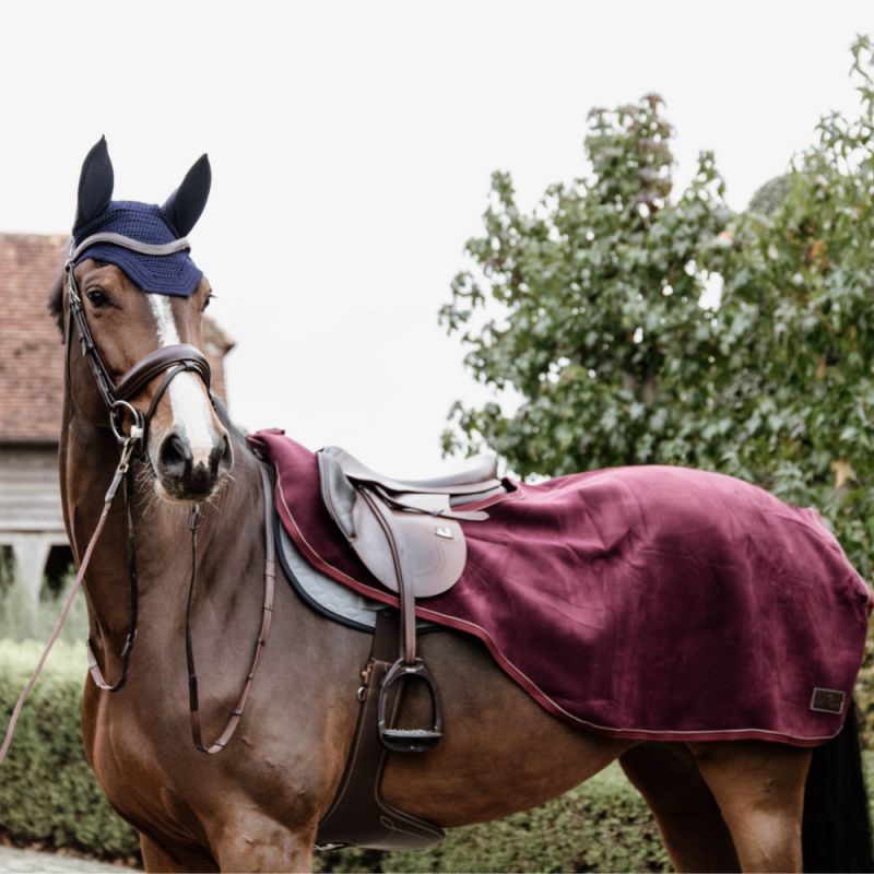 Riding Rug Heavy Fleece couvre-reins polaire chevaux Kentucky