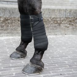 Polar Fleece & Elastic Bandages bandes de travail polaires et élastiques chevaux par 2 Kentucky