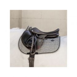 Saddle Pad Pied-de-Poule tapis chevaux Kentucky