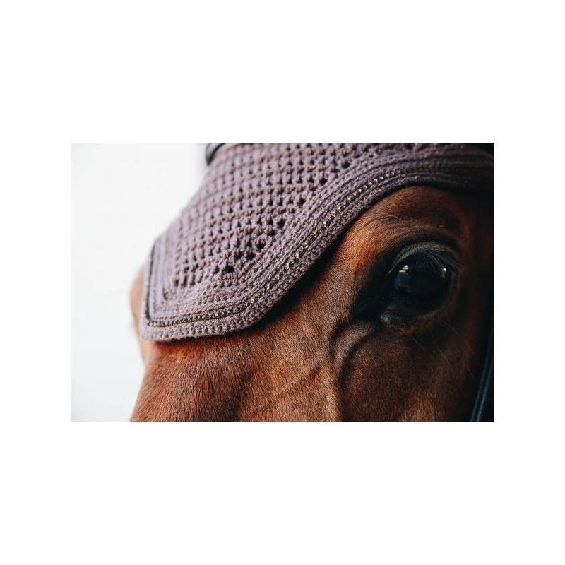 Fly Veil Wellington Sparkling bonnet anti-mouches chevaux Kentucky