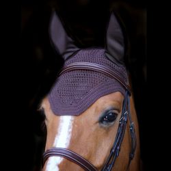 Fly Veil Wellington bonnet anti-mouches chevaux Kentucky