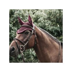 Fly Veil Wellington Corduroy Soundless bonnet anti-mouches chevaux Kentucky