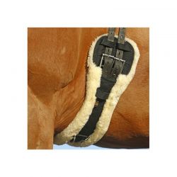 Sheepskin Short Girth sangle de dressage en mouton chevaux Kentucky