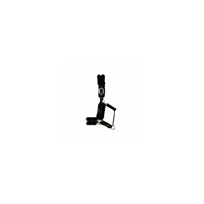 Nylon Sheepskin Halter licol en nylon et mouton chevaux Kentucky Nylon Sheepskin Halter licol en nylon et mouton chevaux Kentucky