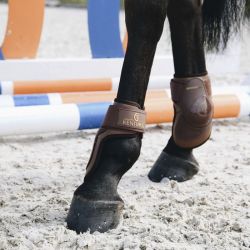 Deep Fetlock Boots protège-boulets avec protection paturon chevaux Kentucky