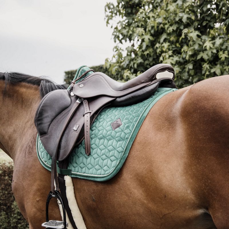 Saddle Pad Velvet tapis velours dressage et jumping chevaux Kentucky Saddle Pad Velvet tapis velours dressage et jumping chevaux Kentucky