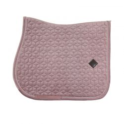 Saddle Pad Velvet tapis velours dressage et jumping chevaux Kentucky