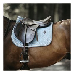 Saddle Pad Velvet tapis velours dressage et jumping chevaux Kentucky