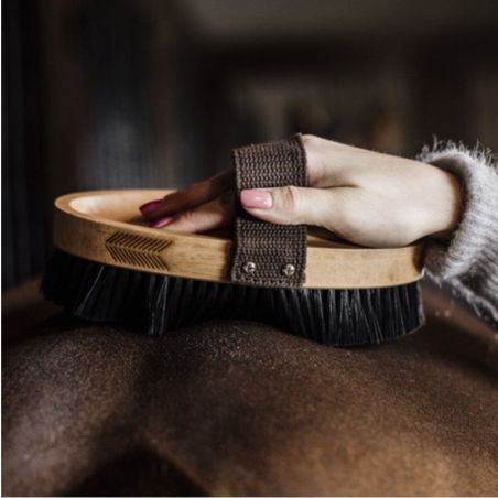 Brosse De Toilettage Decker Mfg Co, Poils De Cheval, USA, Comme Neuve