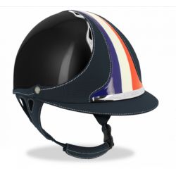 Casque d'équitation en carbone, bombe équitation robuste et confortable