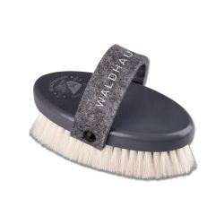Brosse douce Nordic lustrante en poils de chèvre chevaux Waldhausen