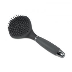 Brosse à crins Gel Series avec poignée en gel équitation Waldhausen noir - Mon Cheval