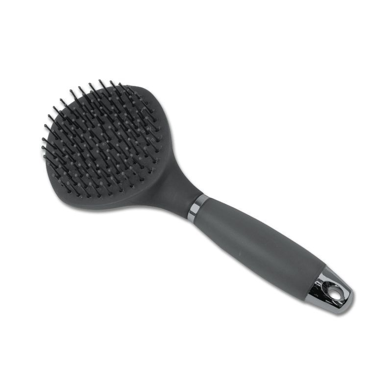 Brosse à crins Gel Series avec poignée en gel équitation Waldhausen noir - Mon Cheval Brosse à crins Gel Series avec poignée en gel équitation Waldhausen noir - Mon Cheval