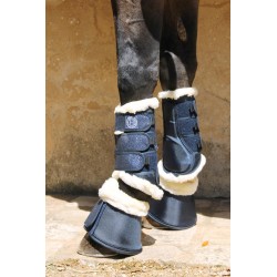 Guêtres dressage Cosmo chevaux intérieur mouton Harcour