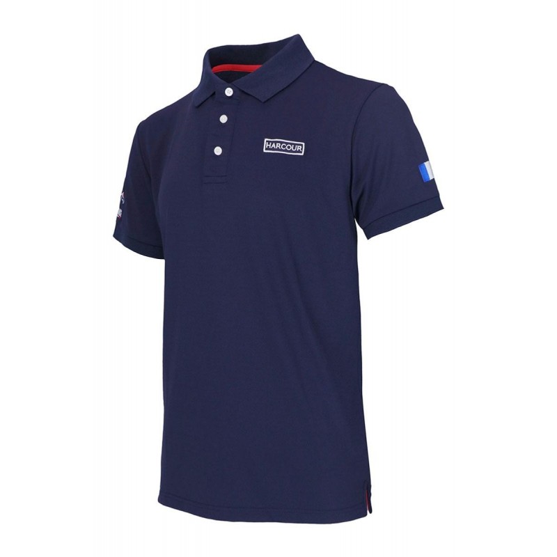Polo Quitoh Rider France homme manches courtes Harcour - HARCOUR